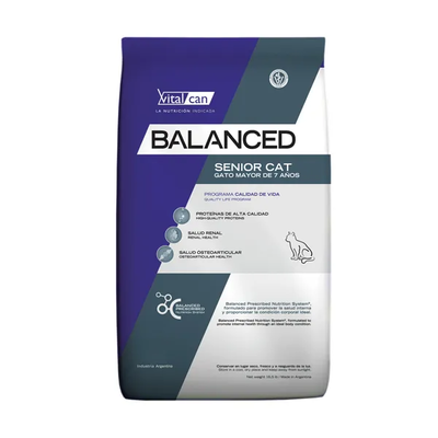 Vitalcan Gato Senior – Bolsón x7,5kg