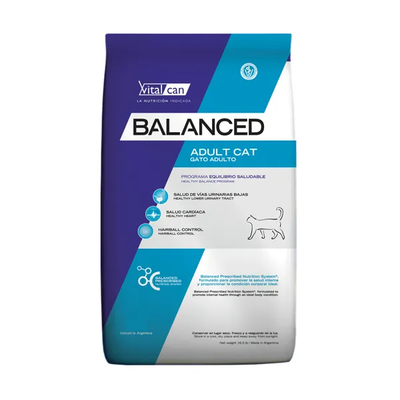 Vitalcan Balance Gato Adulto – Bolsón x15kg