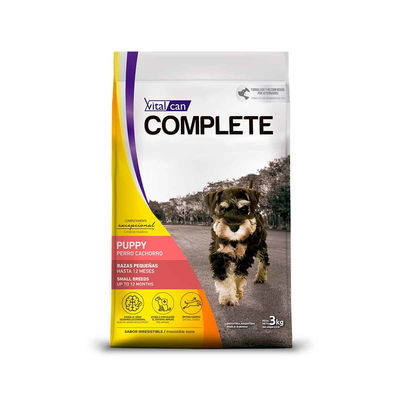Vitalcan Complete Cachorro Razas Pequeñas – Bolsón x20 kg