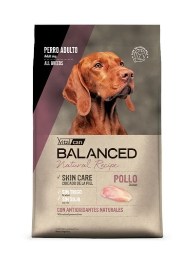 Vitalcan Balance Pollo – Perros Adultos – Bolsón x15kg