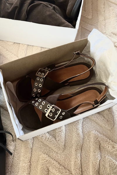 SANDALIAS LUPE - CUERO