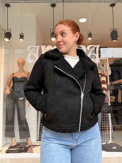 CARDIGAN GAMUZA