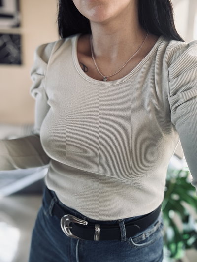 Remera Castaña