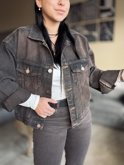 Campera Emma coffee