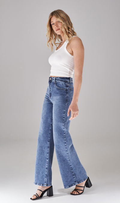 Wide leg Blue
