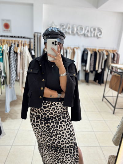 Falda print