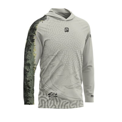 Remera capucha y dedal SKIN