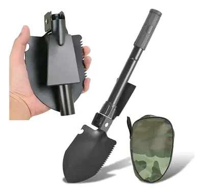 PALA Y ESPATULA PLEGABLE PARA CAMPING