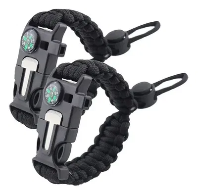 PULSERA C/PARACORD Y PUA