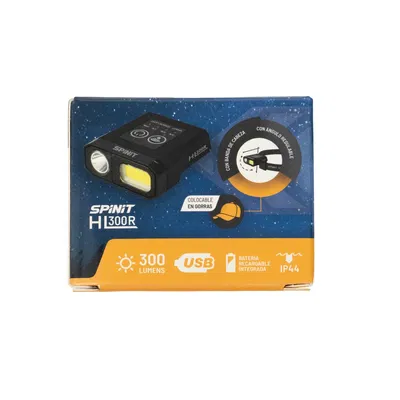 LINTERNA SPINIT HL300R CLIP