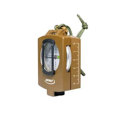 Brújula Lensática Militar Spinit DC60-1 Pro-Map — Trekking, Náutica y Caza