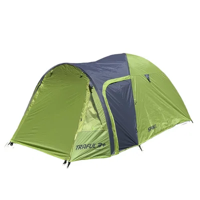 Carpa Spinit Traful 3 Personas Impermeable 3000mm con Ábside — Camping, Pesca y Trekking