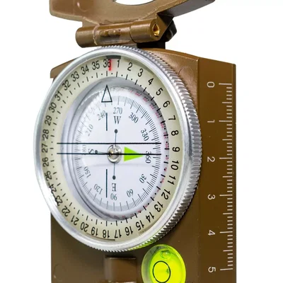 Brújula Lensática Militar Spinit DC60-1 Pro-Map — Trekking, Náutica y Caza