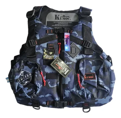 CHALECO SALVAVIDAS MODELO FISHING CAMUFLADO (EDICION LIMITADA)