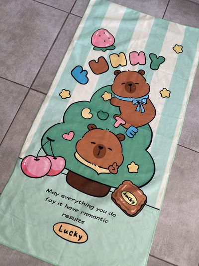 Toallones capybara 