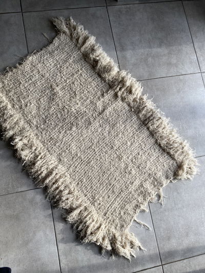 Alfombra tejida 