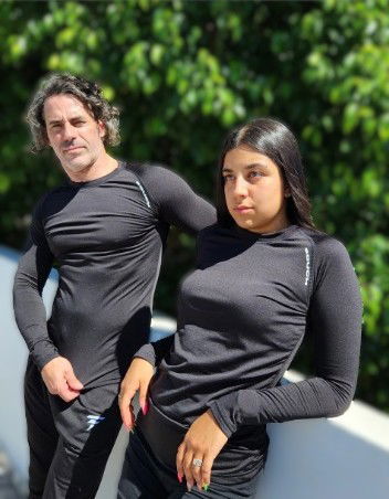 CAMISETA TERMICA UNISEX FRIZADA