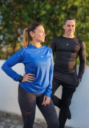 CAMISETA TERMICA UNISEX LYCRA SIN FRIZA