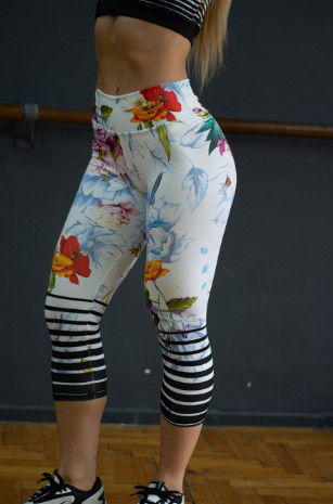 CALZA CAPRI ESTAMPADA SUPLEX