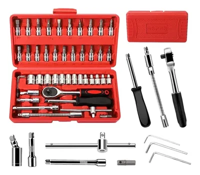 Combo de Herramientas de 46 Piezas. 🔧