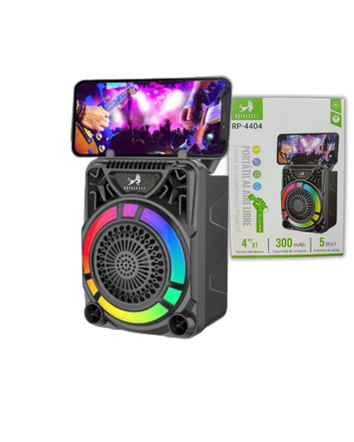 Parlante Royal RP-4404 4" con Luces RGB. 🔊