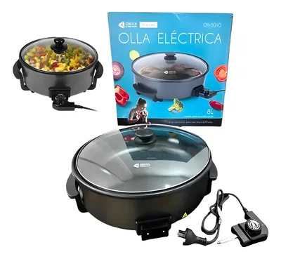 Olla Eléctrica Oryx 3L Cuadrada. ⚡🍲🔥