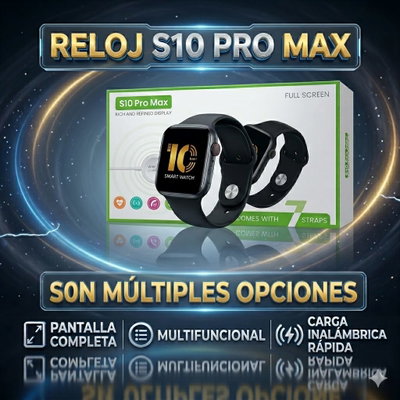 Reloj S10 PRO MAX 7 MALLAS. ⌚️