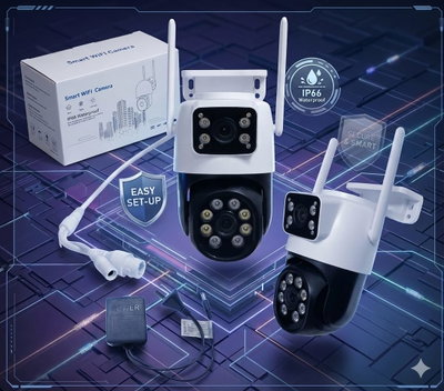 Cámara IP66 Waterproof WiFi Bajo Techo VC80-VC8-PT. 🏠🔒
