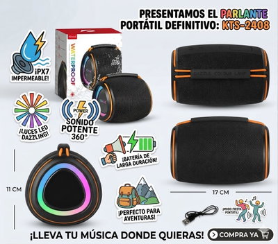 Parlante kts-2408. 📻