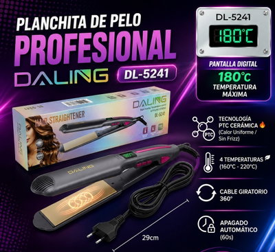 Planchita de Pelo DL-5241. 🔥