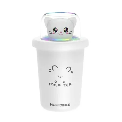 Humificador de Taza de Té con Leche USB. ☕💦🌈