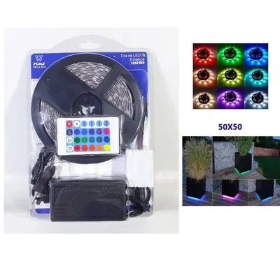 Luz LED RGB 5m TIME.  🌈✨