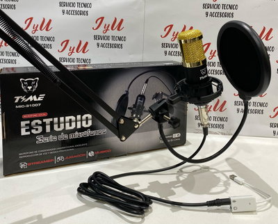 MICRÓFONO CONDENSADOR MIC-31007. 🎤