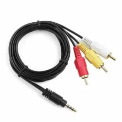 Cable Audio/Video 3.5mm a 3 RCA. 🎧