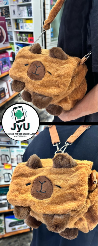 Mochila-Capibara Estilo Minecraft. 🟩