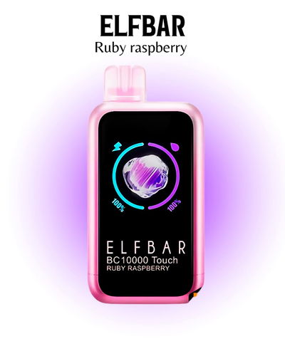 Elfbar BC10000 Touch Ruby Raspberry