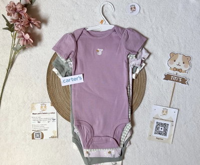 Set 5 bodys “Petunia” - Carter’s 