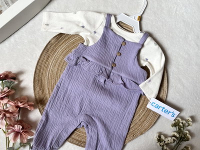 Jardinero “Cute Lila” - Carter’s 
