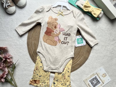 Conjunto “Pooh and piggy” - Disney Baby 