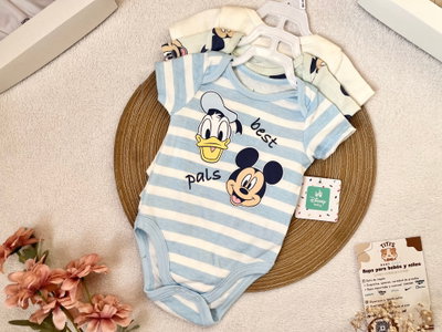 Pack de 3 bodys "Best Pals" - Disney baby
