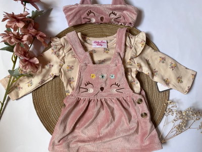 Conjunto vestido "My little kitty"