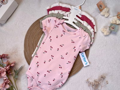 Set de 5 bodys manga corta - Carters