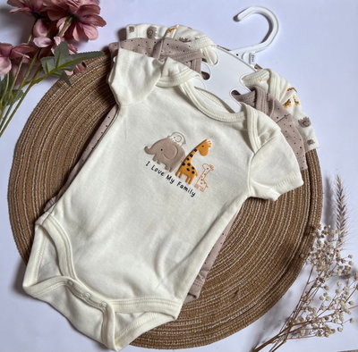 Pack de 3 Bodys - "I love my family"