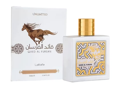 Perfume Lattafa Qaed al Fursan Unlimited Eau de Parfum Unissex 90ml