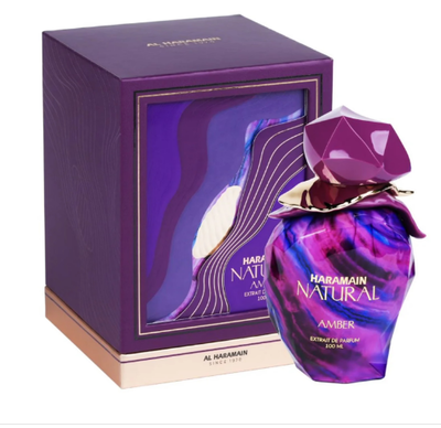 Perfume Al Haramain Natural Amber Extrait de Parfum Unissex 100ml