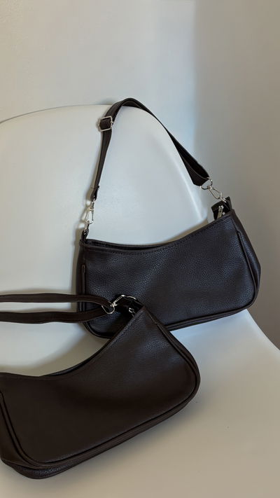 Mini bag choco clásica 