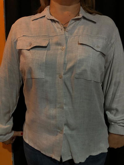 Camisa clásica oversize