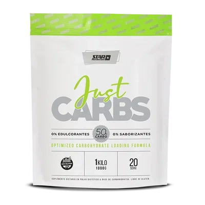 Just Carbs Star Nutriton Maltodextrina 1Kg Neutro Sin Agregados