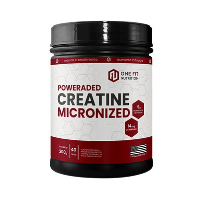 Creatina Micronizada en Polvo One FIt Nutrition 200 gramos