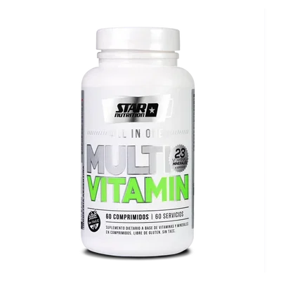 Multivitamínico Todo en Uno 60 Cápsulas Star Nutrition
